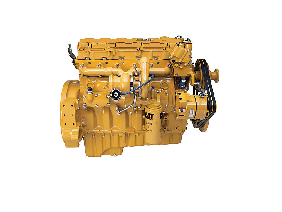 Двигатели для обслуживания скважин C9 ACERT™ (коллектор с водяным охлаждением)