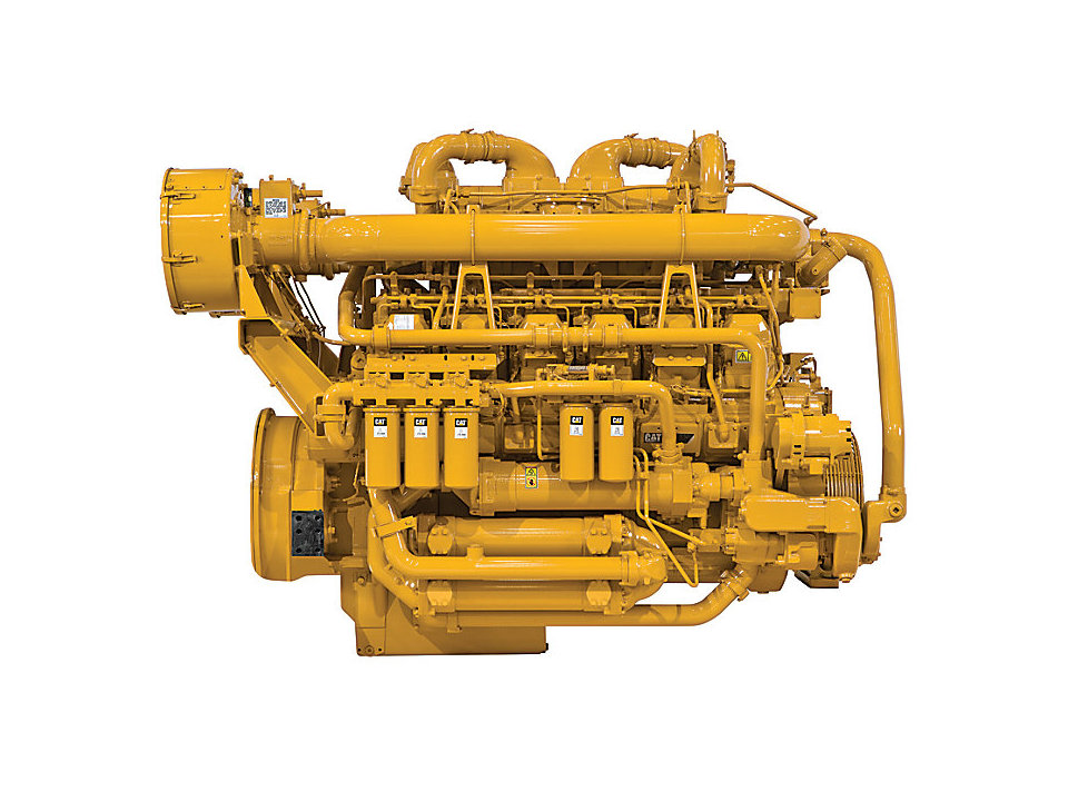 Двигатели для обслуживания скважин 3512B (стимуляция скважин)