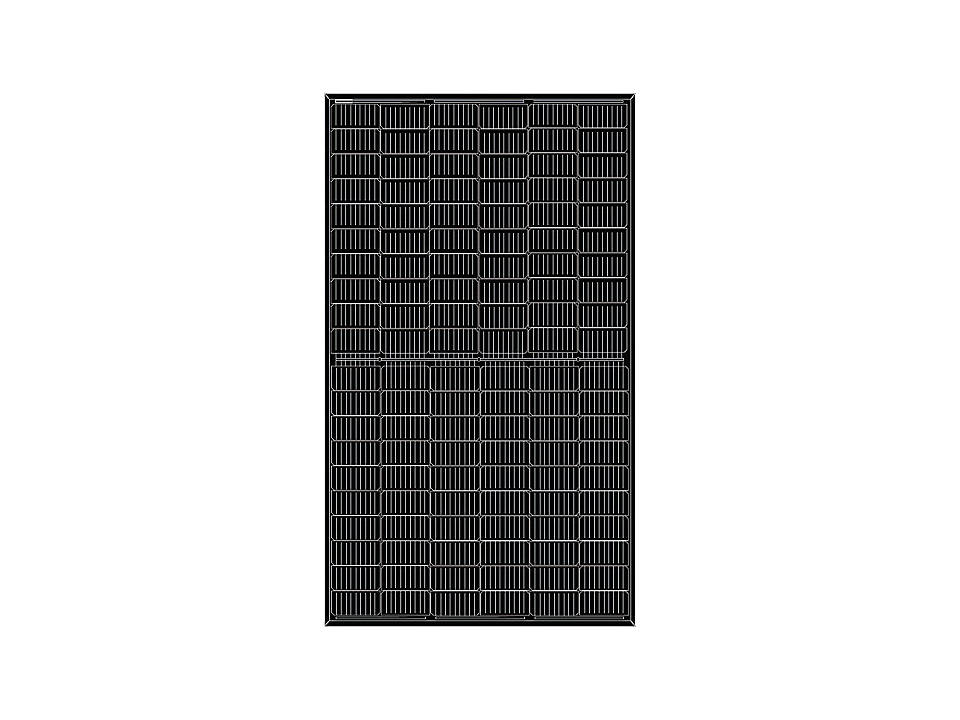  PVC Photovoltaic Module Halfcut Black