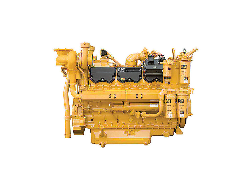 Двигатели для обслуживания скважин C32 ACERT™ (сухой коллектор)